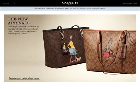 is coach outlet website real